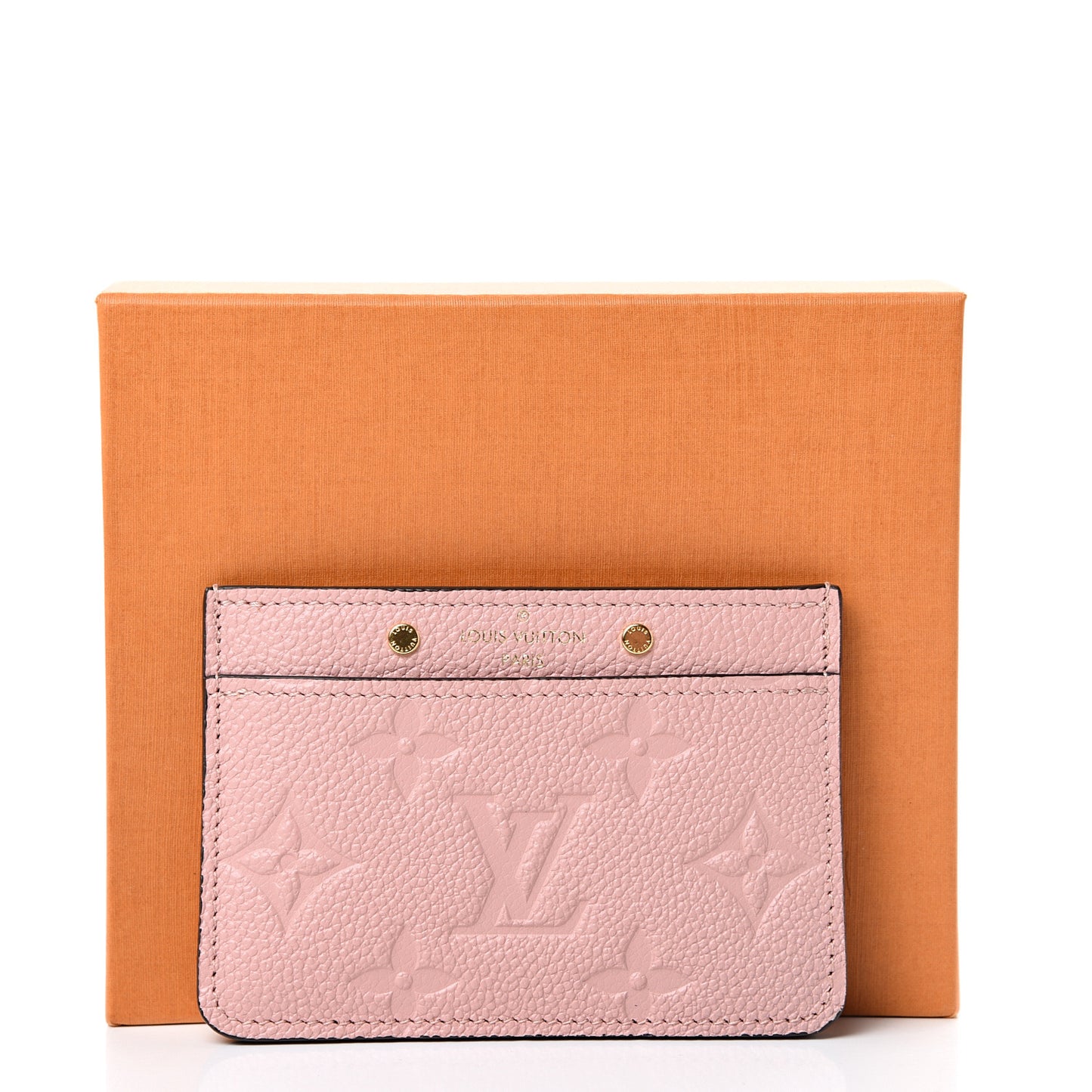 Empreinte Card Holder Rose Poudre