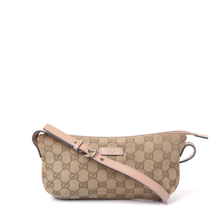Gucci Monogram Pretty Boat Pochette Pink 1 of 10