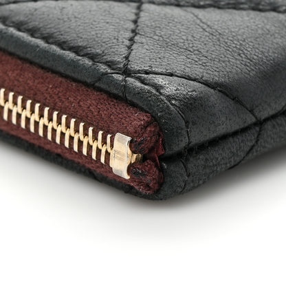 Chanel Lambskin Quilted Small Cosmetic Case Black 14 of 14