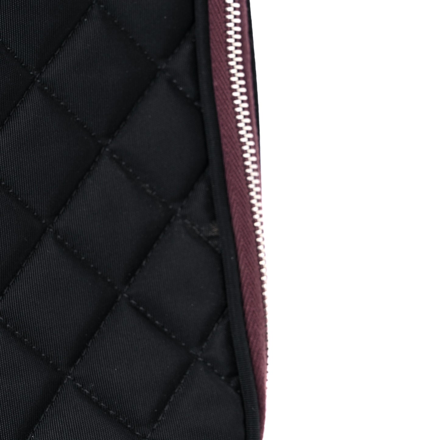 Nylon Quilted Laptop Case Black