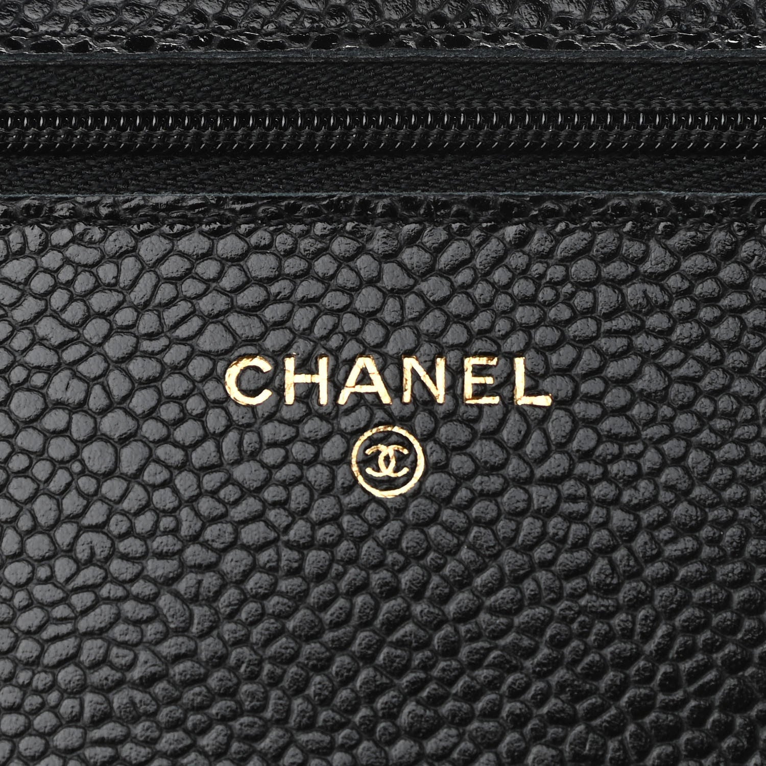 Chanel Caviar Quilted Wallet On Chain WOC Black 6 of 11