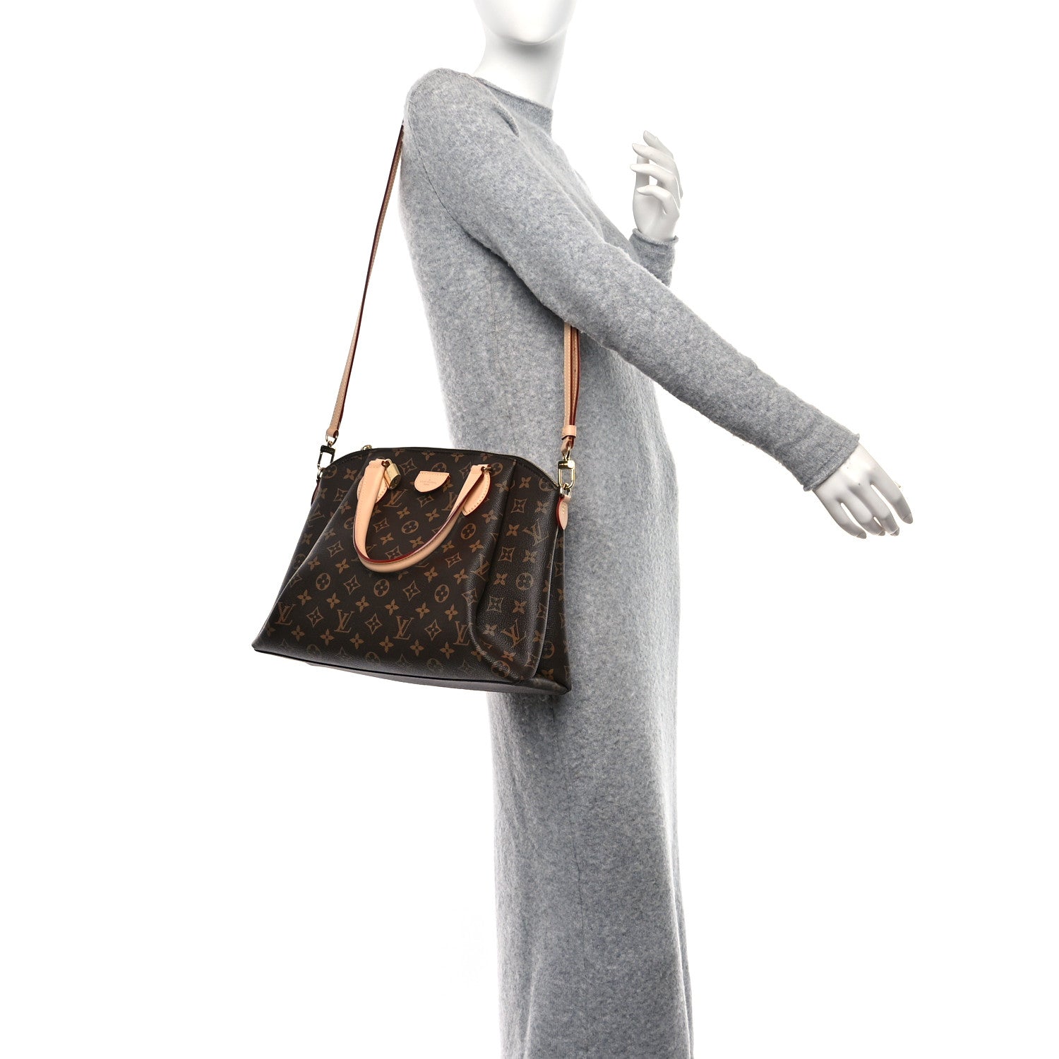 Louis Vuitton Monogram Rivoli MM 2 of 8
