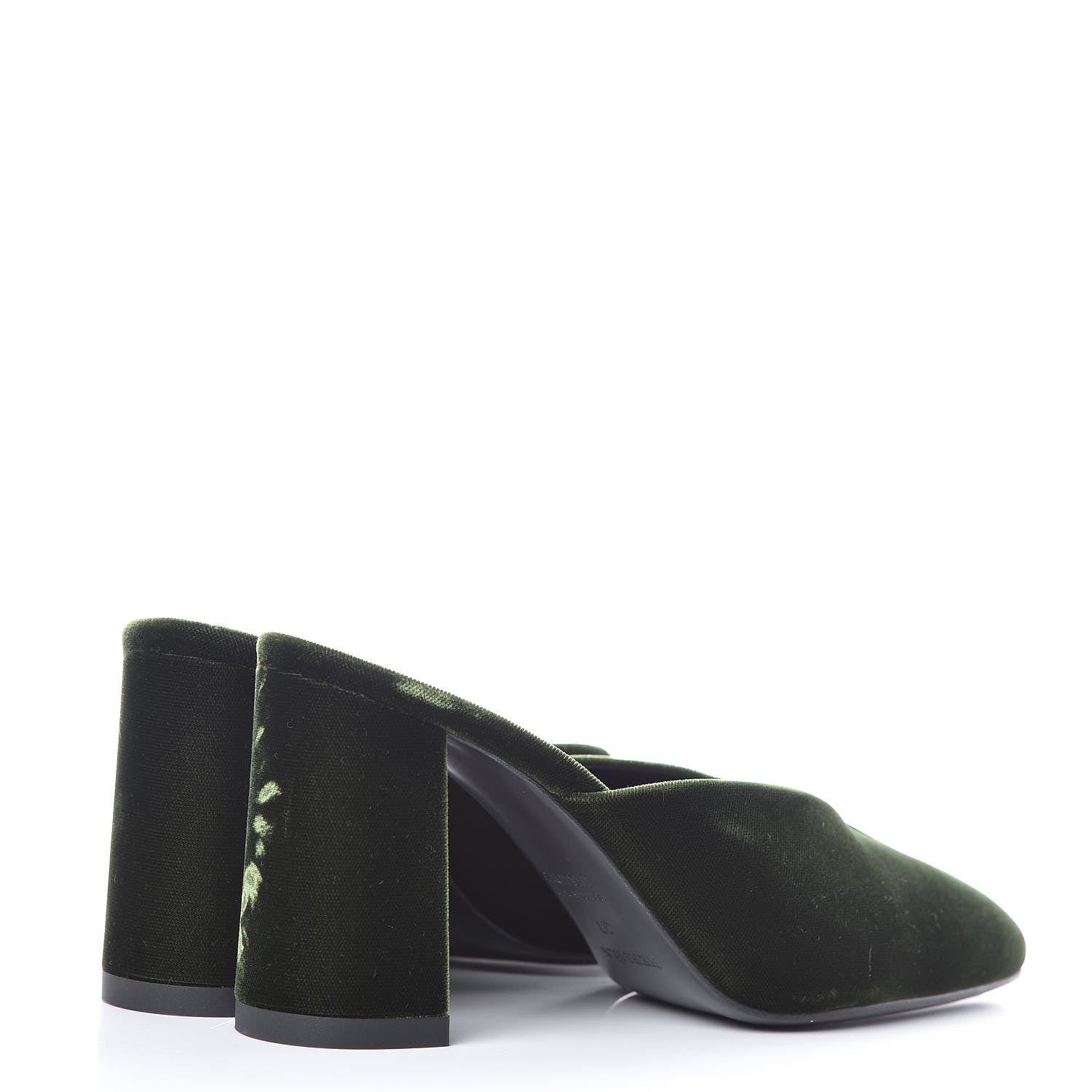 Hermes Velvet Victoria Mule 37 3 of 9