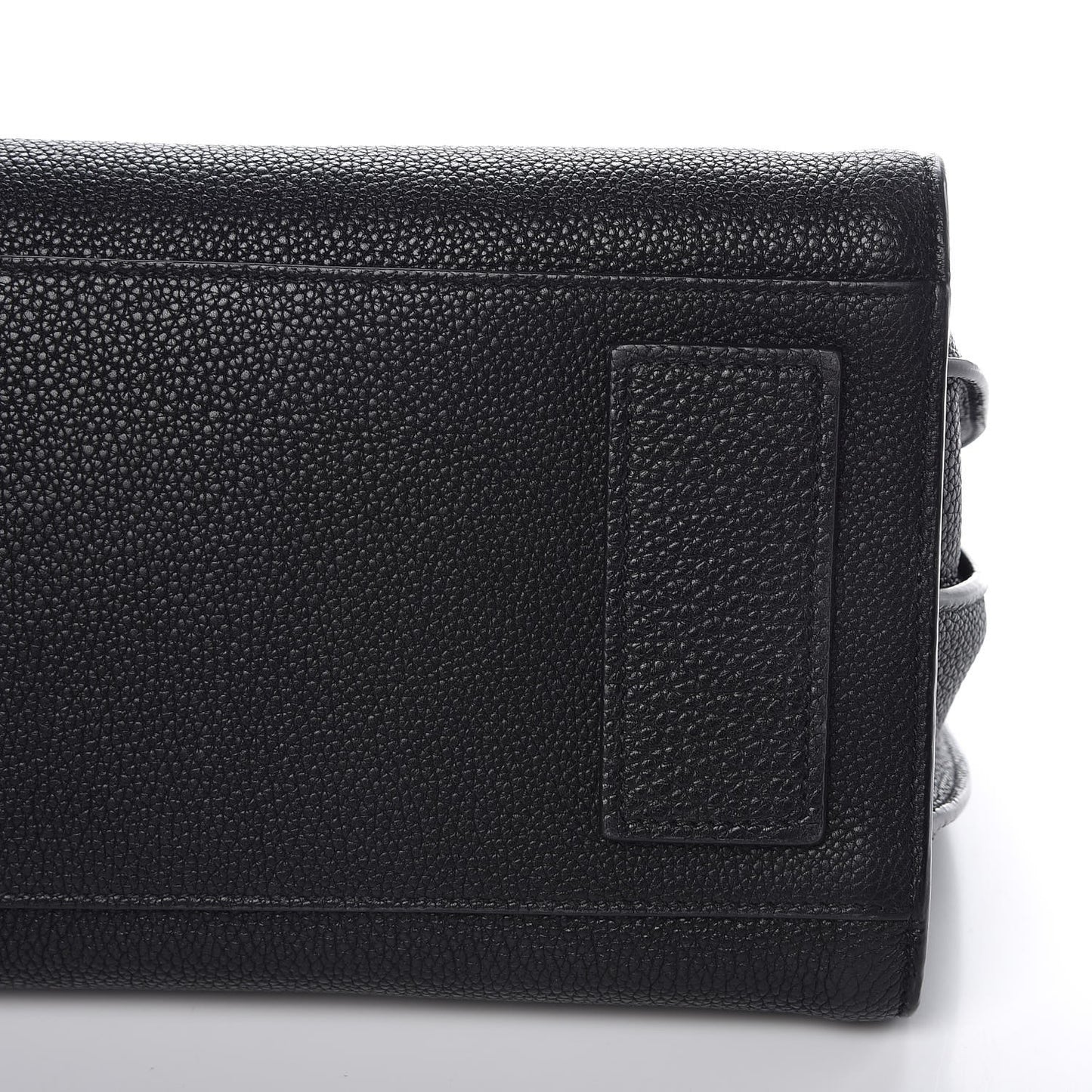 Grained Calfskin Small Supple Sac De Jour Black