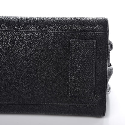 Saint Laurent Grained Calfskin Small Supple Sac De Jour Black 11 of 12