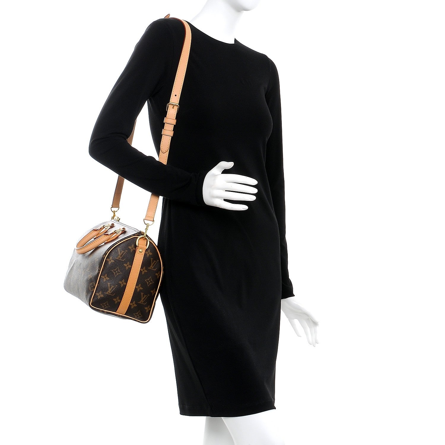 Louis Vuitton Monogram Speedy Bandouliere 25 2 of 9