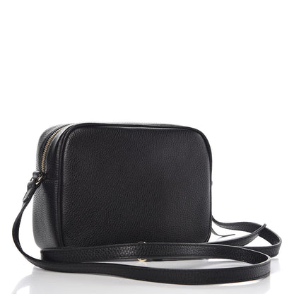 Gucci Pebbled Calfskin Small Soho Disco Bag Black 3 of 7