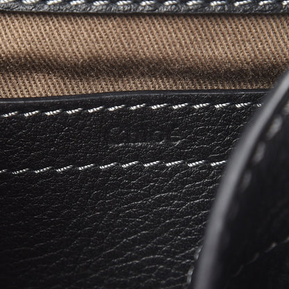 Chloe Calfskin Mini Marcie Round Crossbody Bag Black 6 of 7