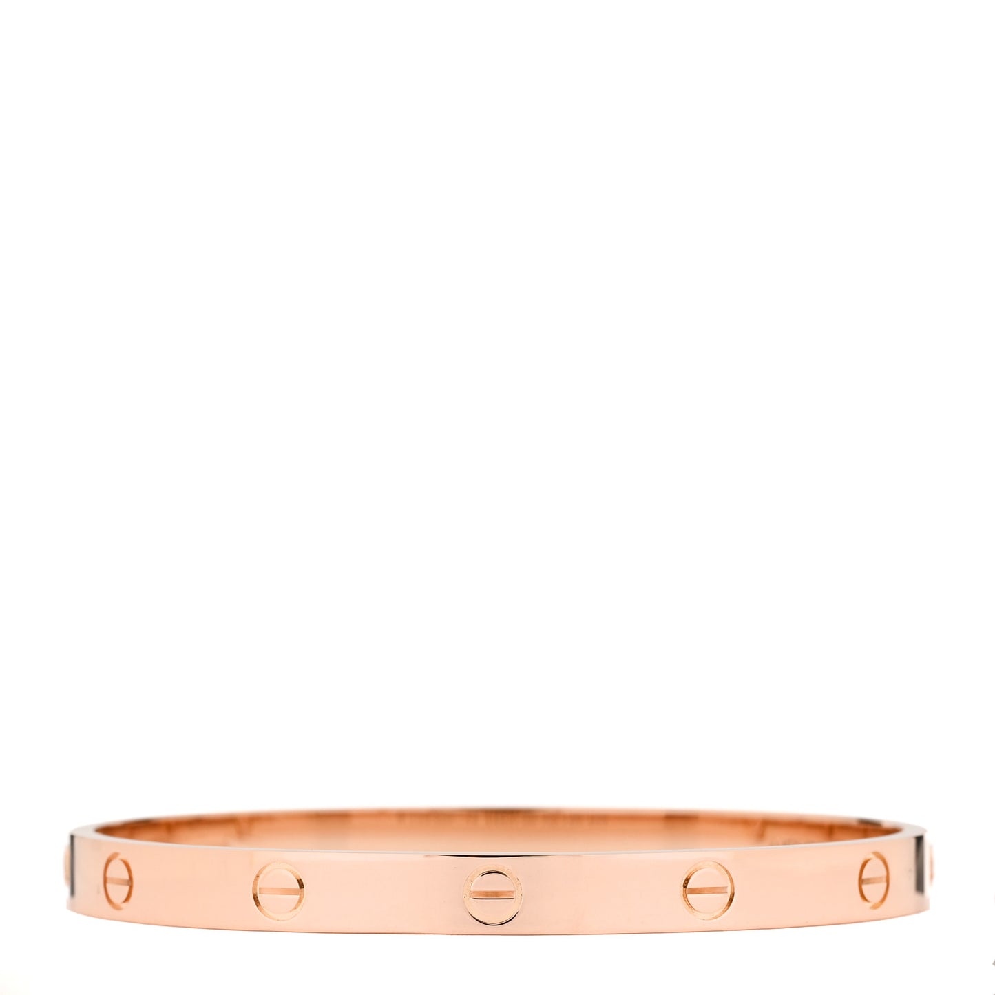 18K Pink Gold LOVE Bracelet 19