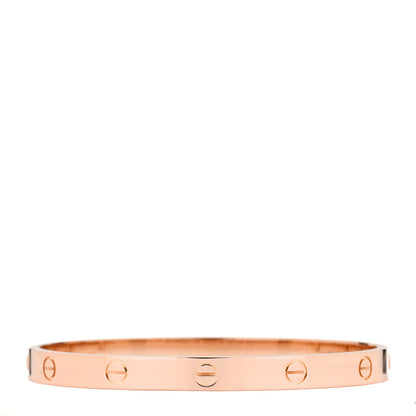 Cartier 18K Pink Gold LOVE Bracelet 19 2 of 9