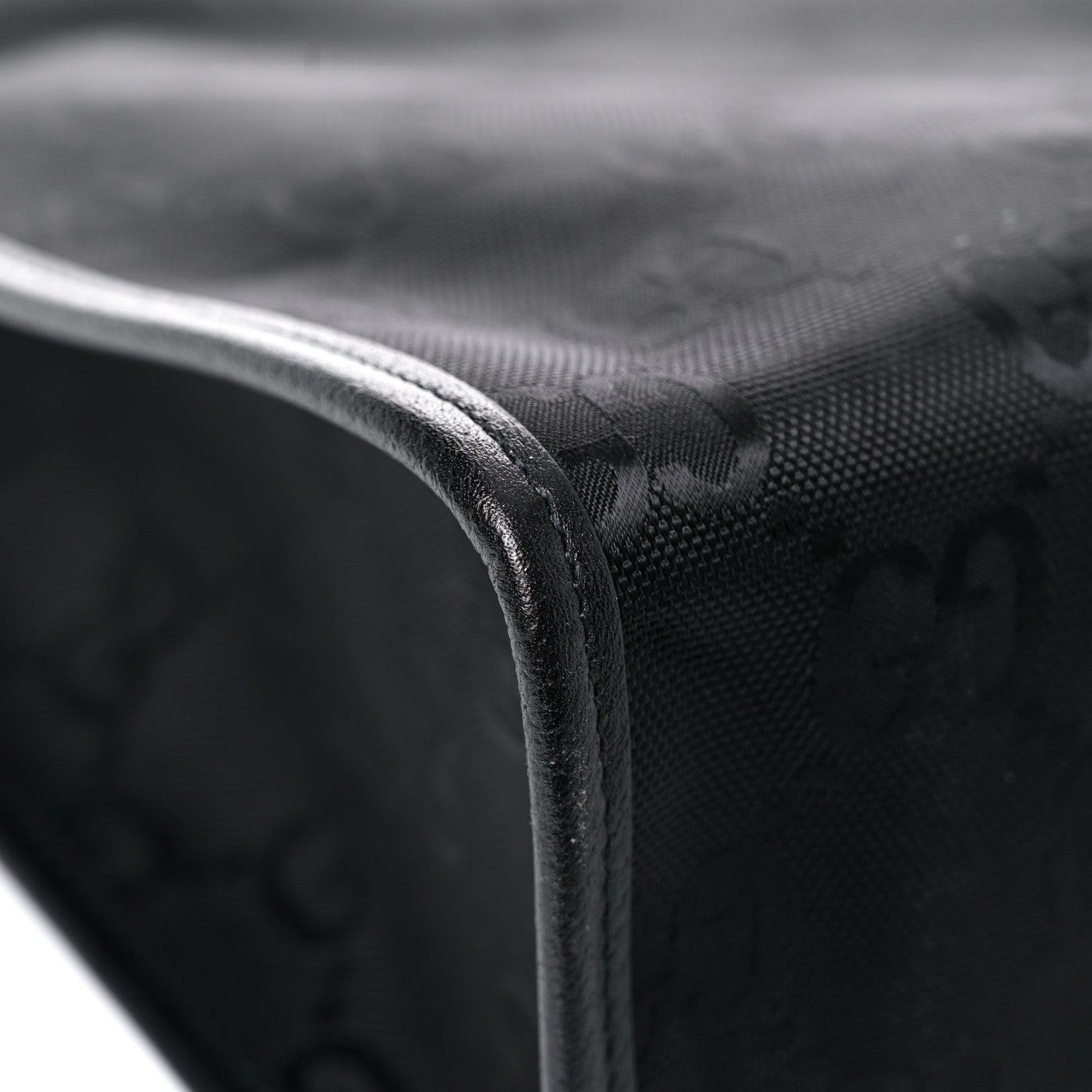 Gucci Econyl Nylon Monogram Off The Grid Long Tote Bag Black 12 of 13