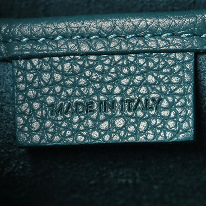 Celine Baby Drummed Calfskin Nano Prussian Blue 6 of 10