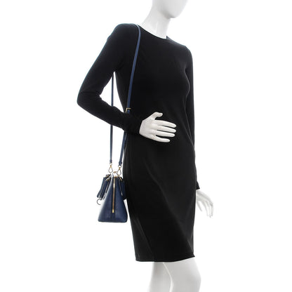 Prada Saffiano Lux Small Promenade Tote Bluette 2 of 17