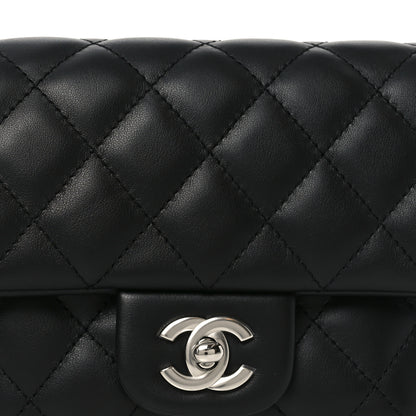 Chanel Calfskin Quilted CC Uniform Flap Belt Bag Black 9 of 12