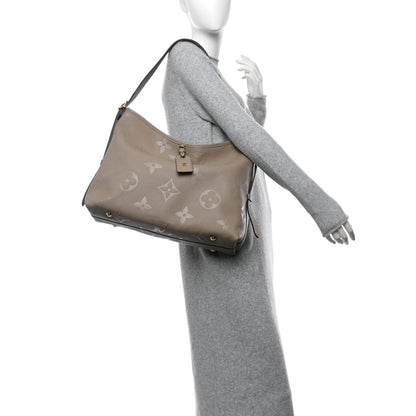 Louis Vuitton Empreinte Monogram Giant CarryAll MM Tourterelle 2 of 10