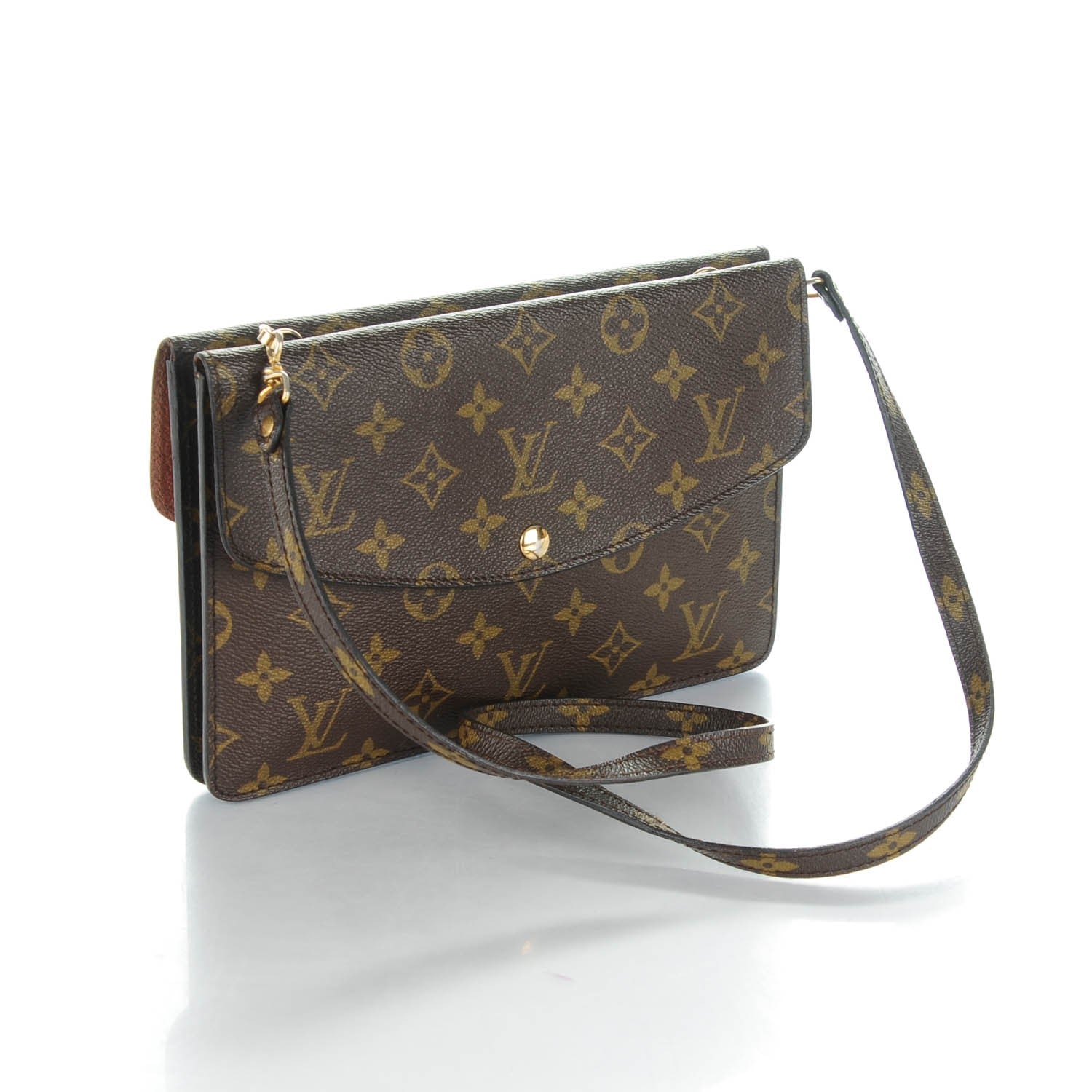 Louis Vuitton Monogram Pochette Double Rabat 3 of 6