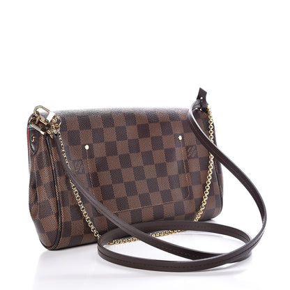 Louis Vuitton Damier Ebene Favorite MM 3 of 11