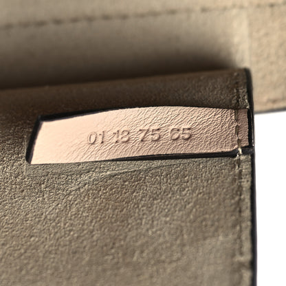 Chloe Suede Calfskin Mini Faye Shoulder Bag Cement Pink 6 of 6