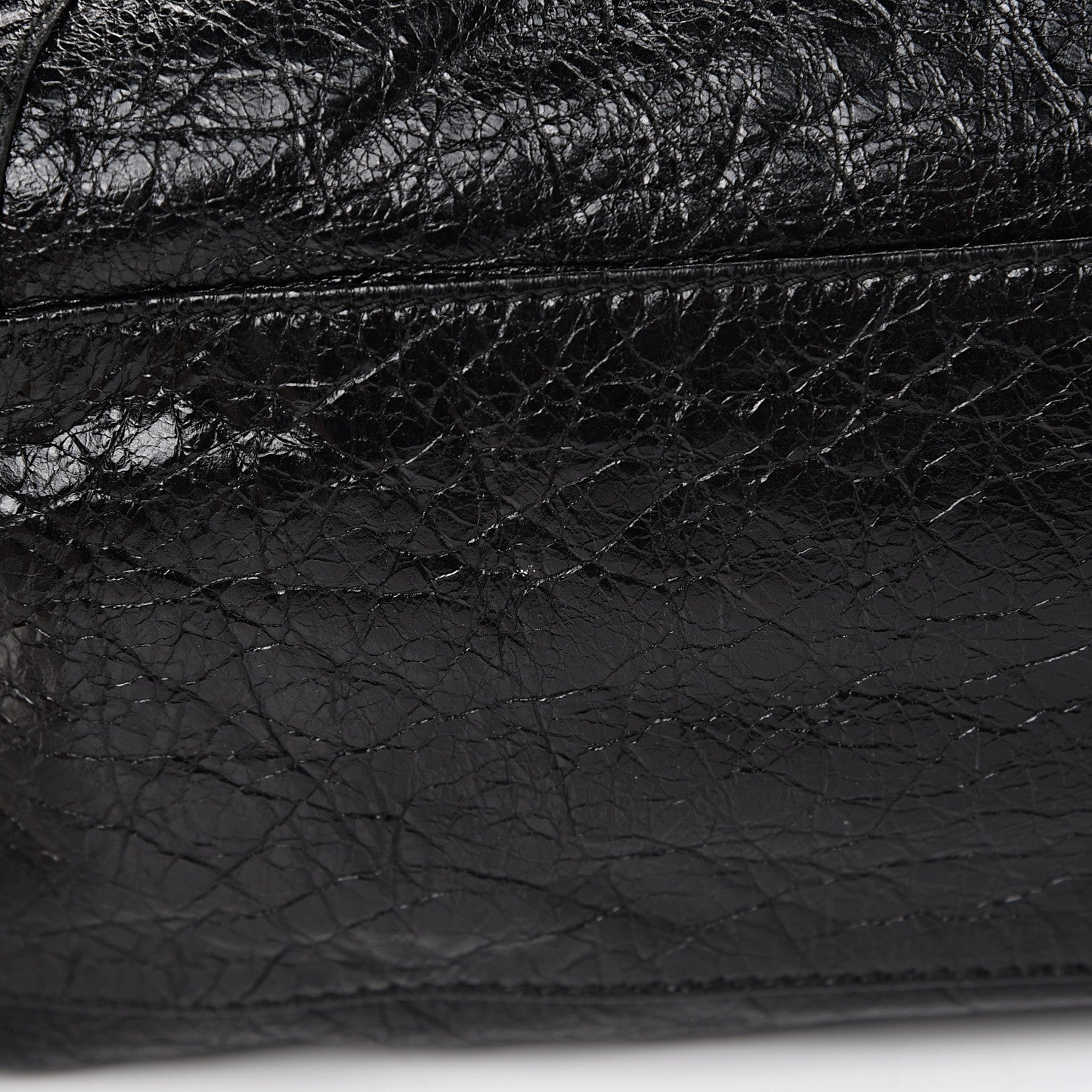 Balenciaga Agneau Classic Silver Hardware City Black 10 of 10