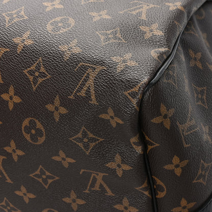 Louis Vuitton Monogram Macassar Keepall Bandouliere 55 11 of 12