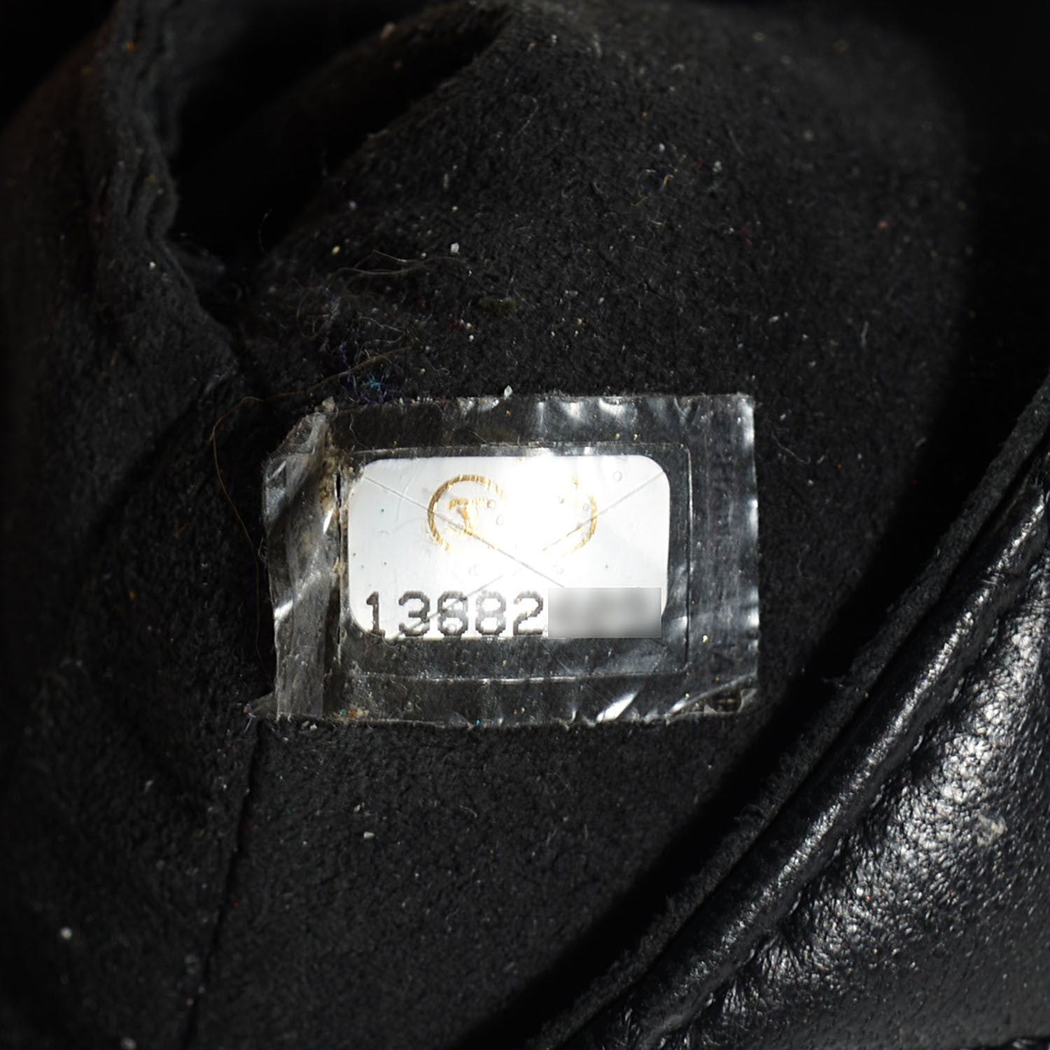 Chanel Lambskin Quilted Mini Phone Holder Clutch Black 7 of 7