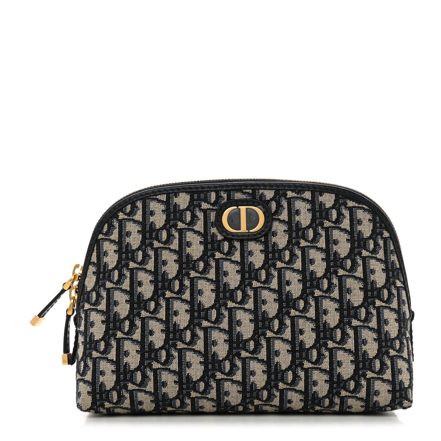 Christian Dior Oblique Montaigne 30 Pouch Blue 1 of 8