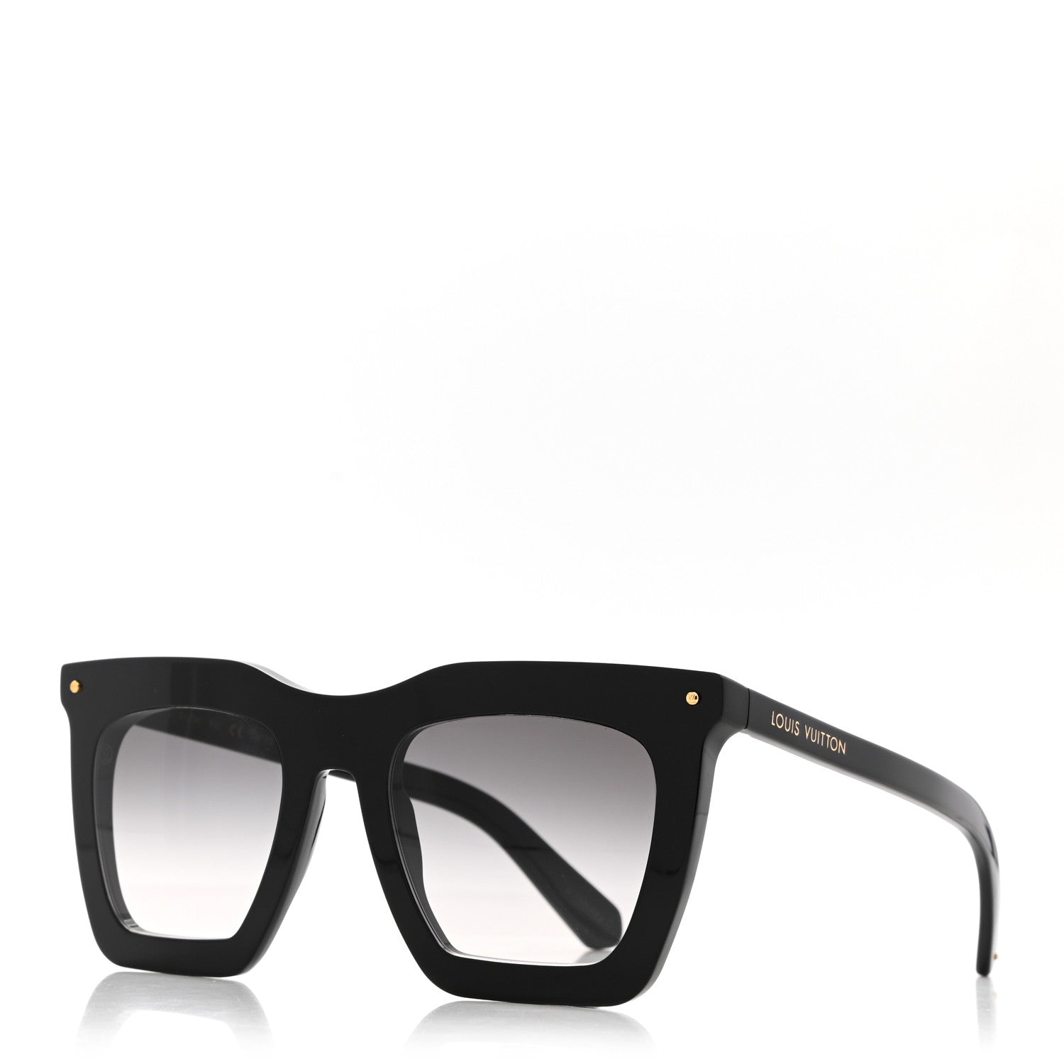 Louis Vuitton Acetate La Grande Bellezza Sunglasses Z1217W Black 1 of 8