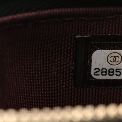 Chanel Caviar Quilted Flap Zip Card Holder Black 8 of 8