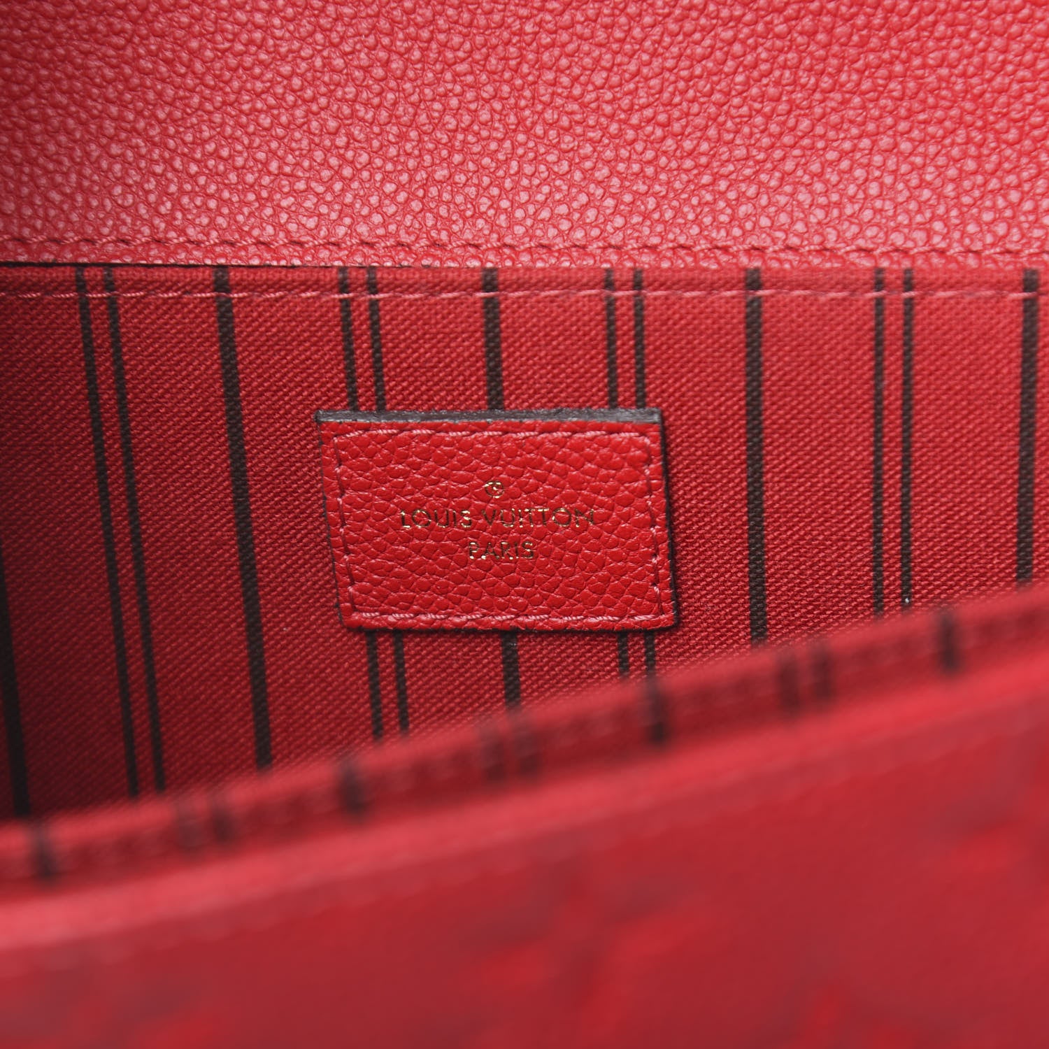 Louis Vuitton Empreinte Pochette Metis Scarlet 6 of 11