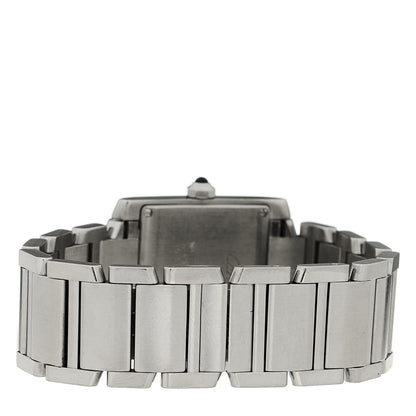 Cartier Stainless Steel 25mm Tank Francaise Quartz Watch 3 of 4