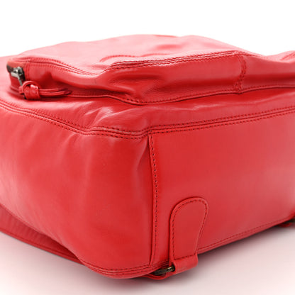 Chanel Lambskin CC Timeless Backpack Red 9 of 13