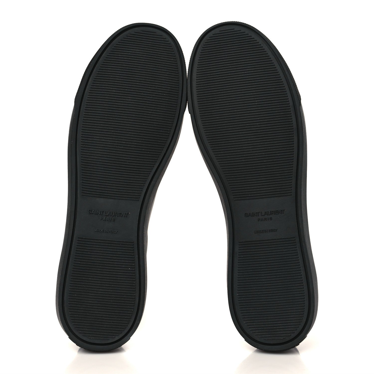 Saint Laurent Calfskin Andy Low Top Sneakers 40 Black 5 of 8