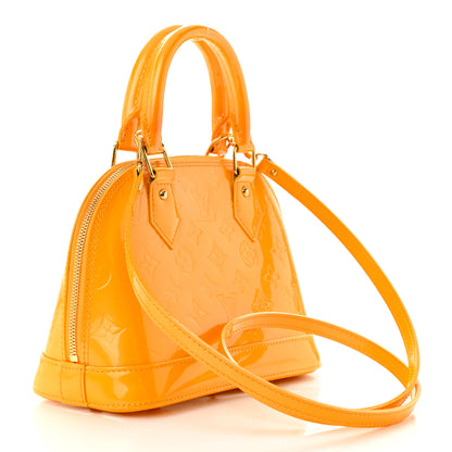 Louis Vuitton Vernis Alma BB Jaune Passion 3 of 15
