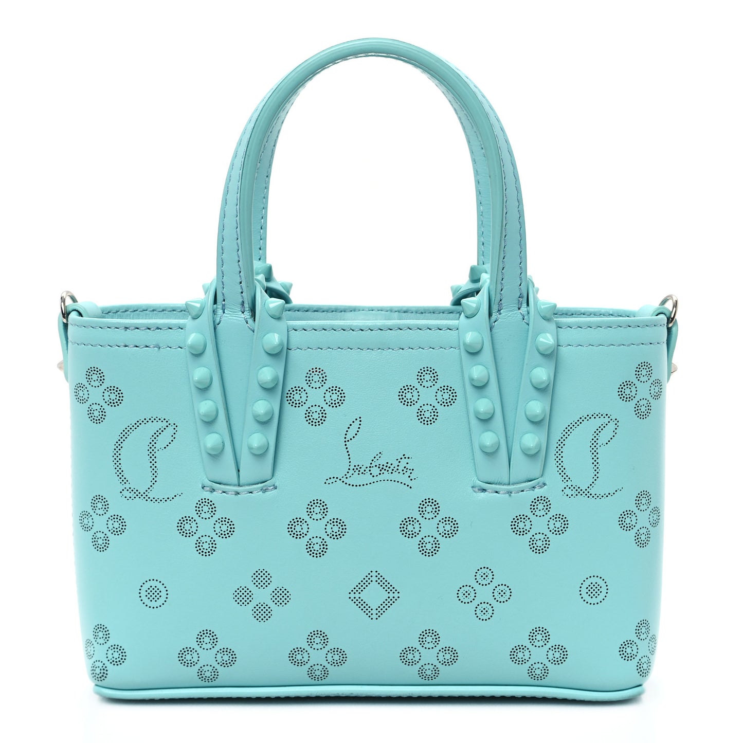 Calfskin Loubinthesky Nano Cabata Tote Bermuda