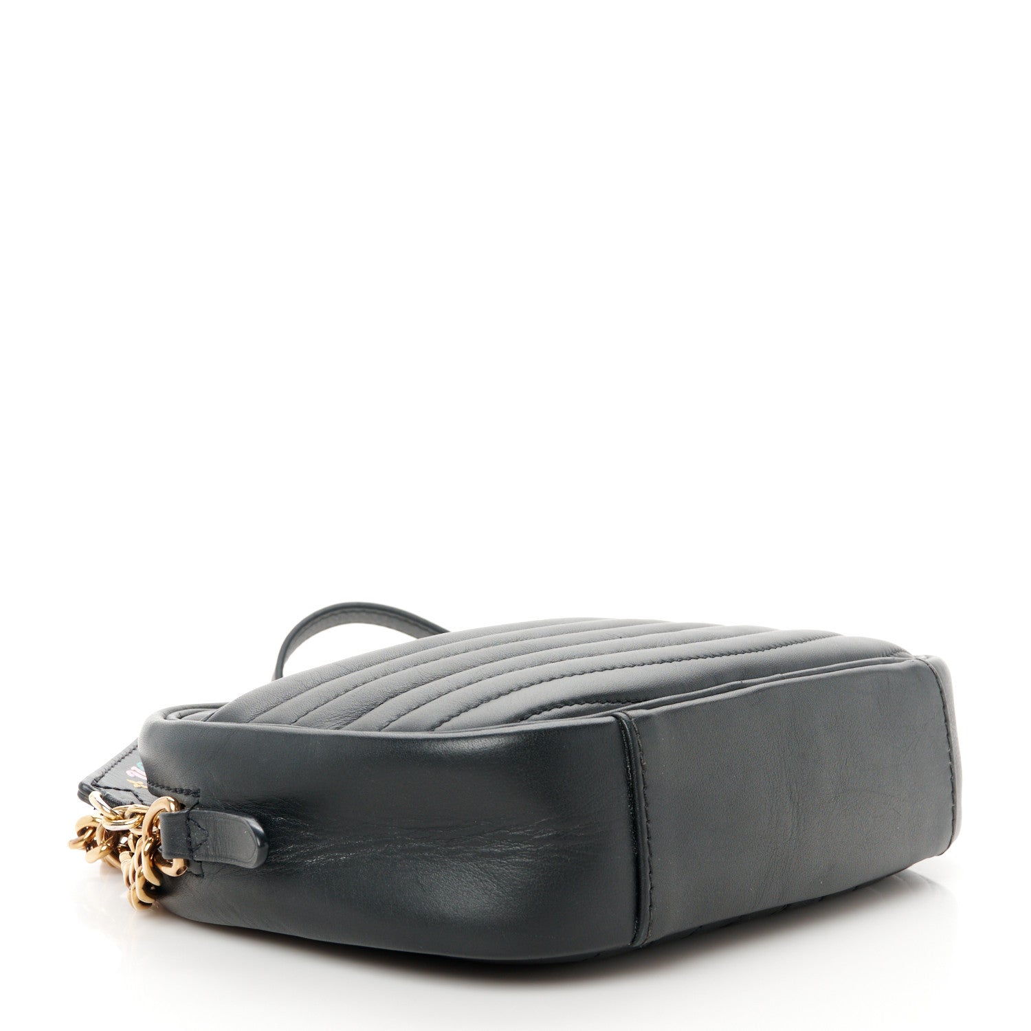 Louis Vuitton Calfskin New Wave Camera Bag Black 4 of 10
