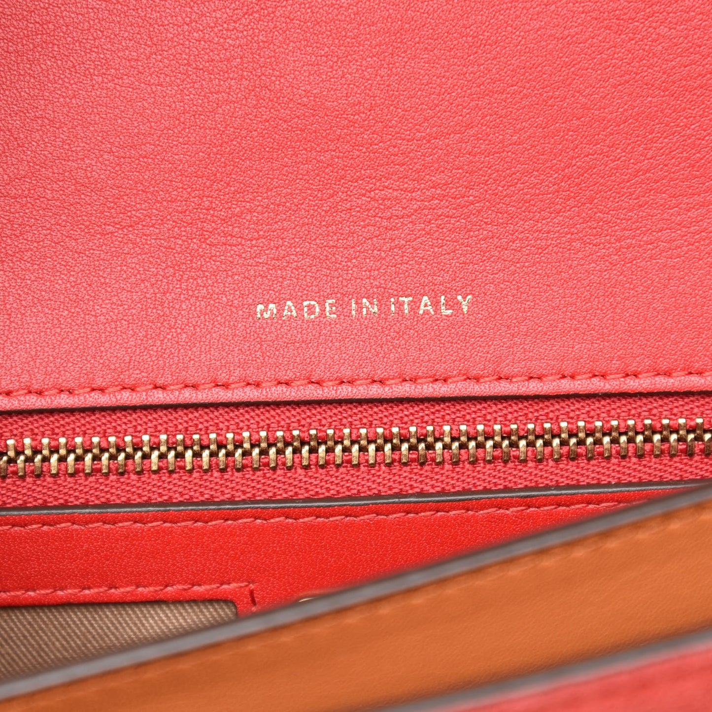 Visetos Mixed Media Large Patricia Convertible Crossbody Viva Red