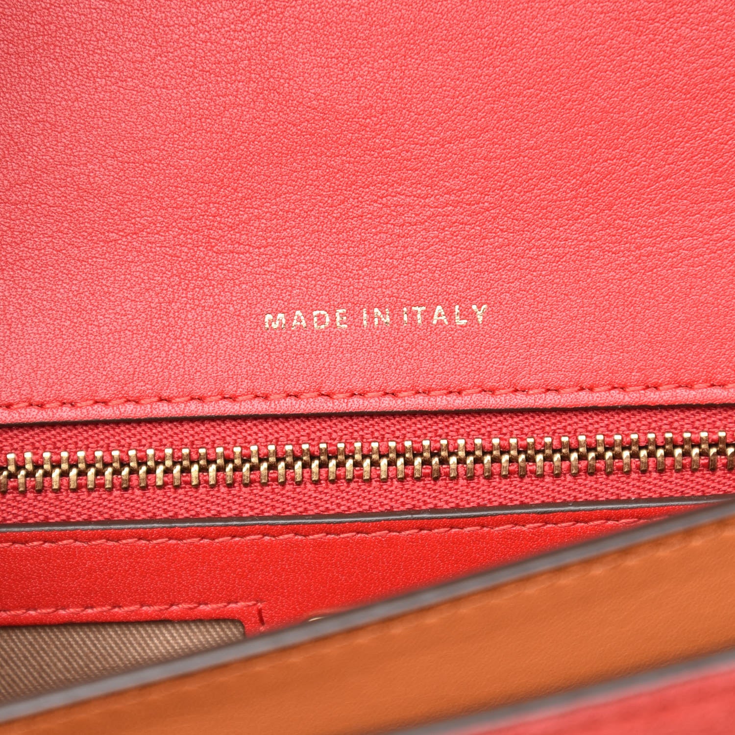 MCM Visetos Mixed Media Large Patricia Convertible Crossbody Viva Red 7 of 9