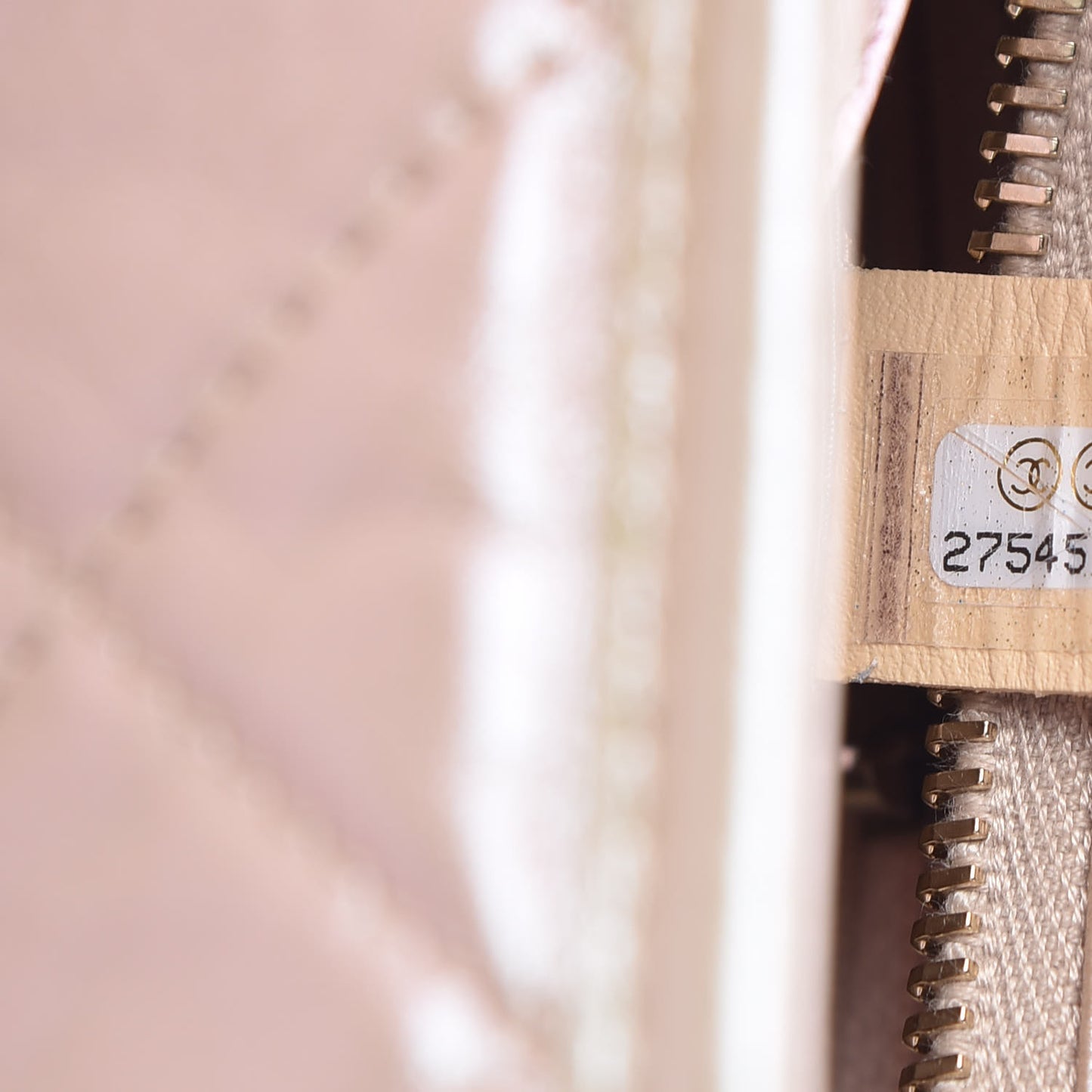 Iridescent Aged Calfskin Quilted Small Gabrielle Hobo Light Pink