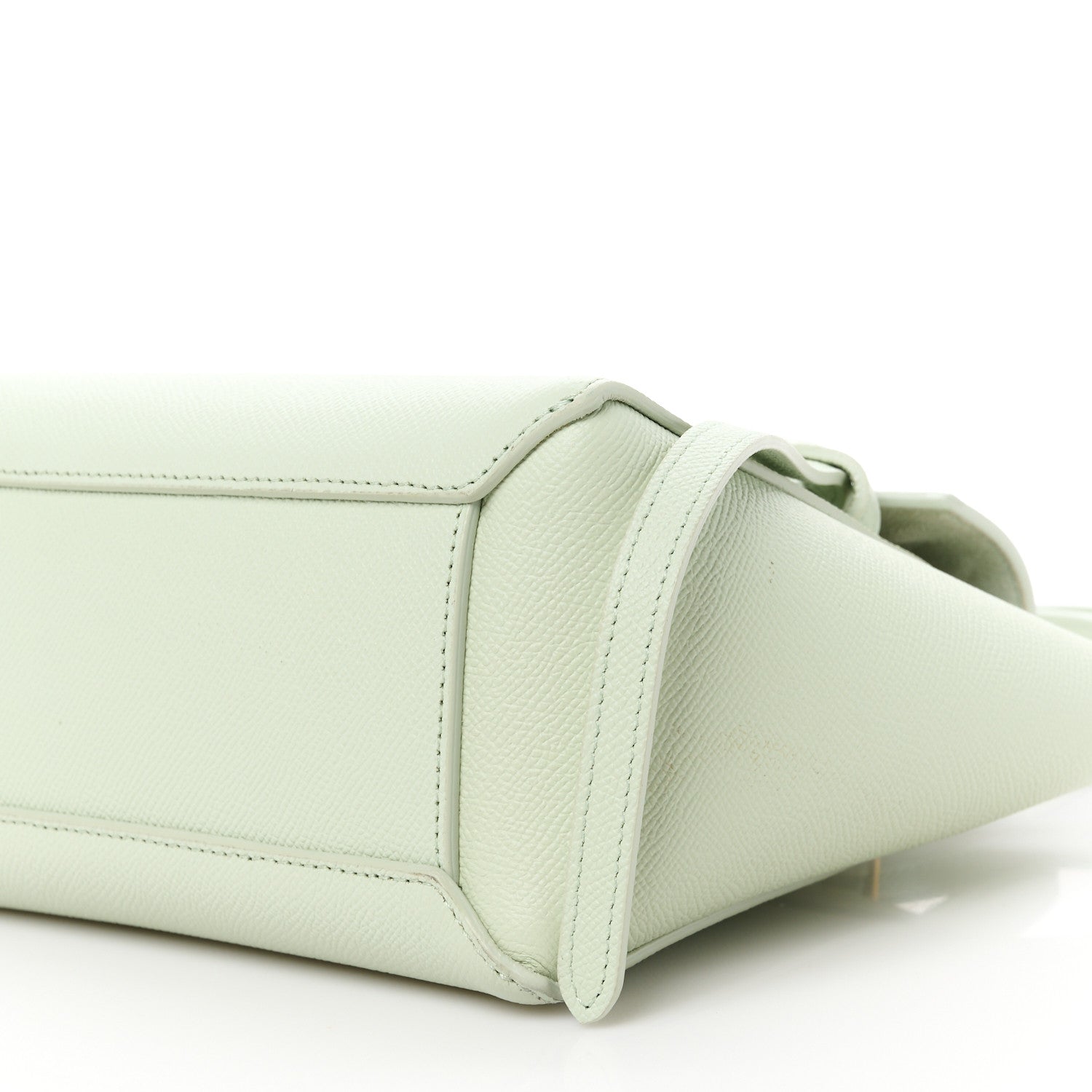Celine Grained Calfskin Micro Belt Bag Jade 10 of 10