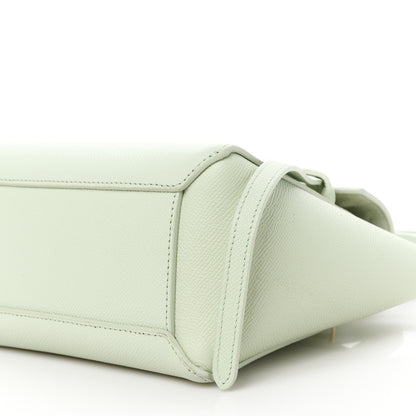 Celine Grained Calfskin Micro Belt Bag Jade 10 of 10