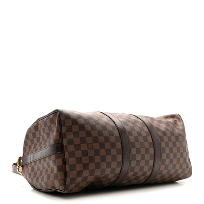 Louis Vuitton Damier Ebene Keepall Bandouliere 45 8 of 29