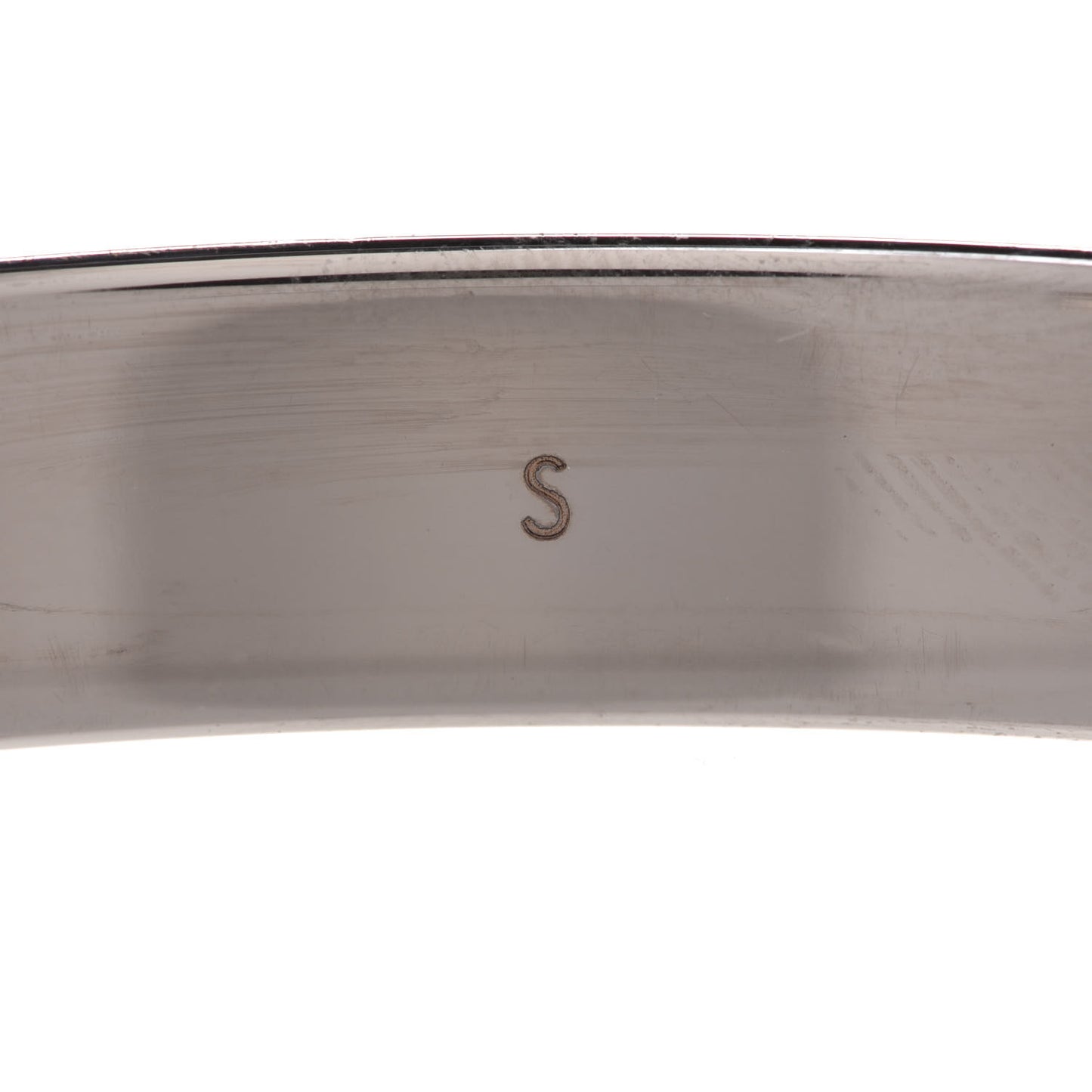 Palladium Monogram Nanogram Cuff S