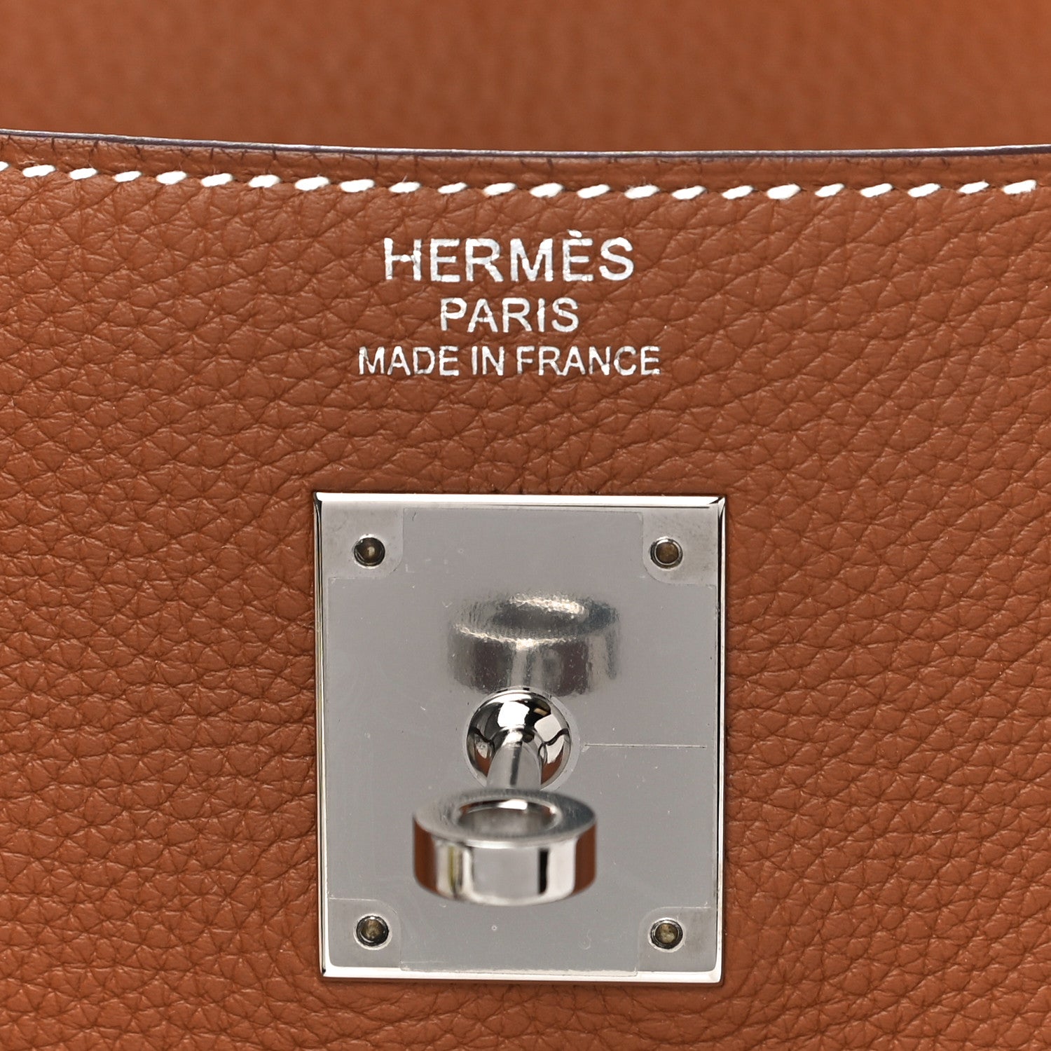Hermes Togo Kelly Retourne 35 Gold 6 of 18