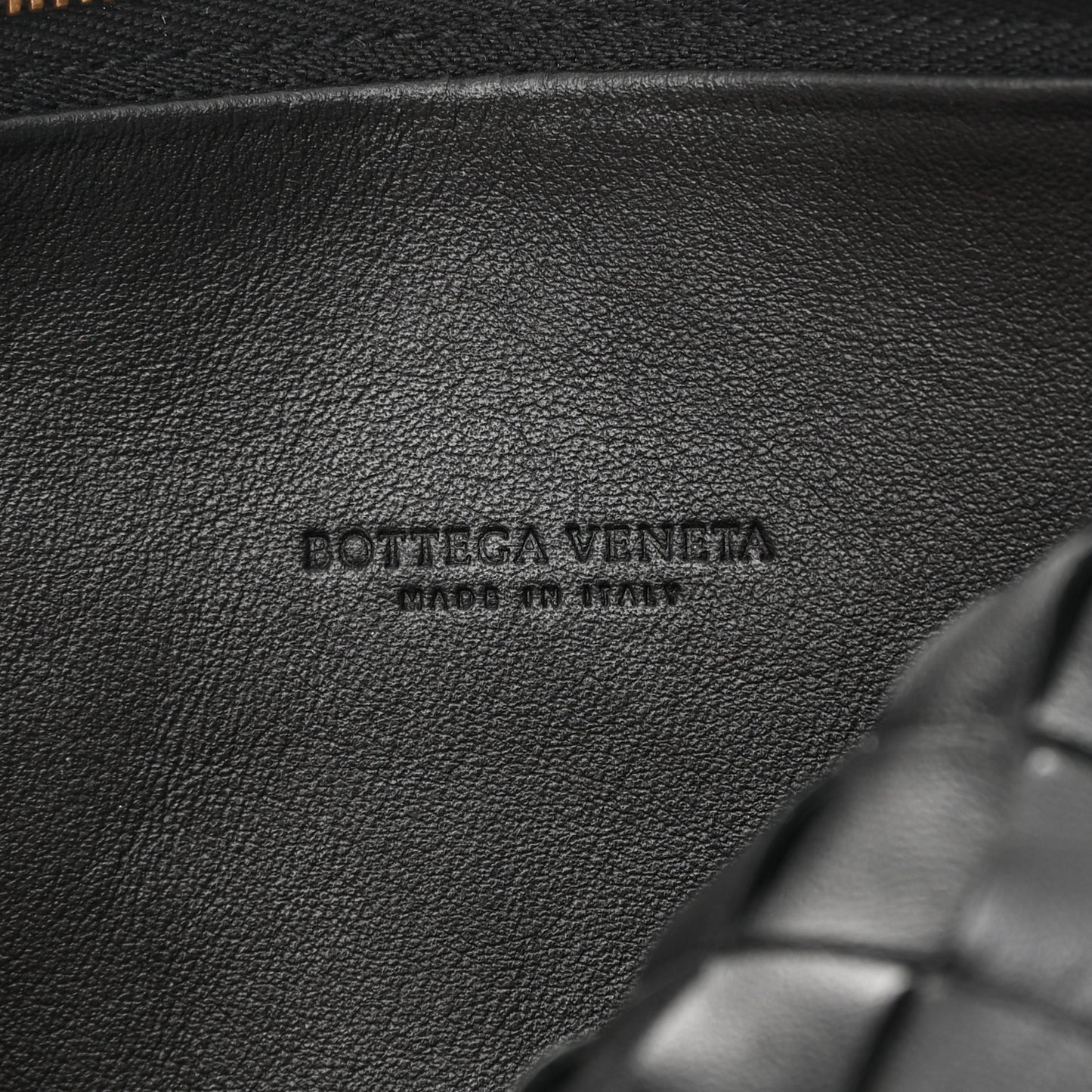 Nappa Intrecciato Nodini Mini Crossbody Black