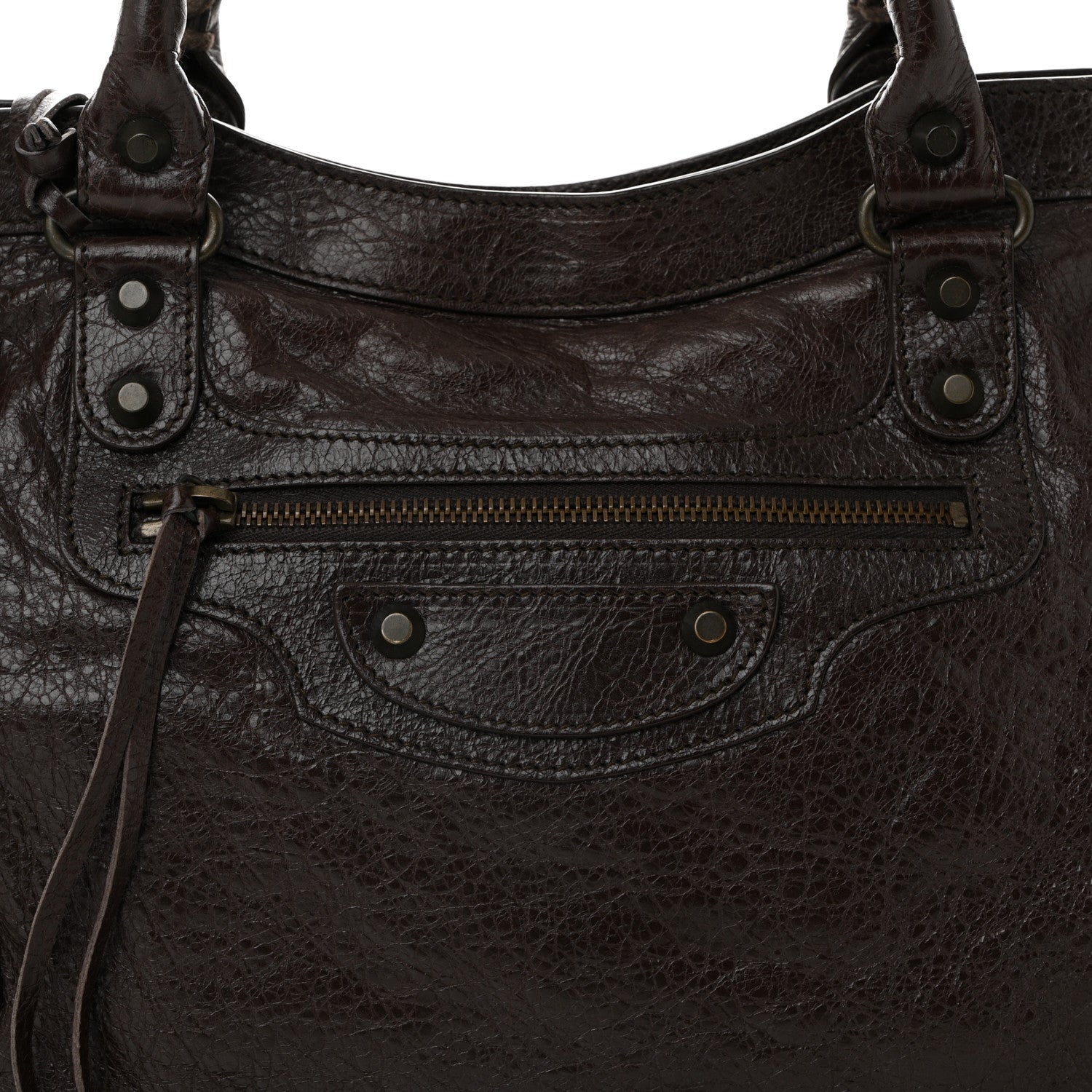 Balenciaga Agneau Classic Hardware City Charbon 9 of 11