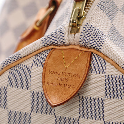 Louis Vuitton Damier Azur Speedy 30 7 of 7
