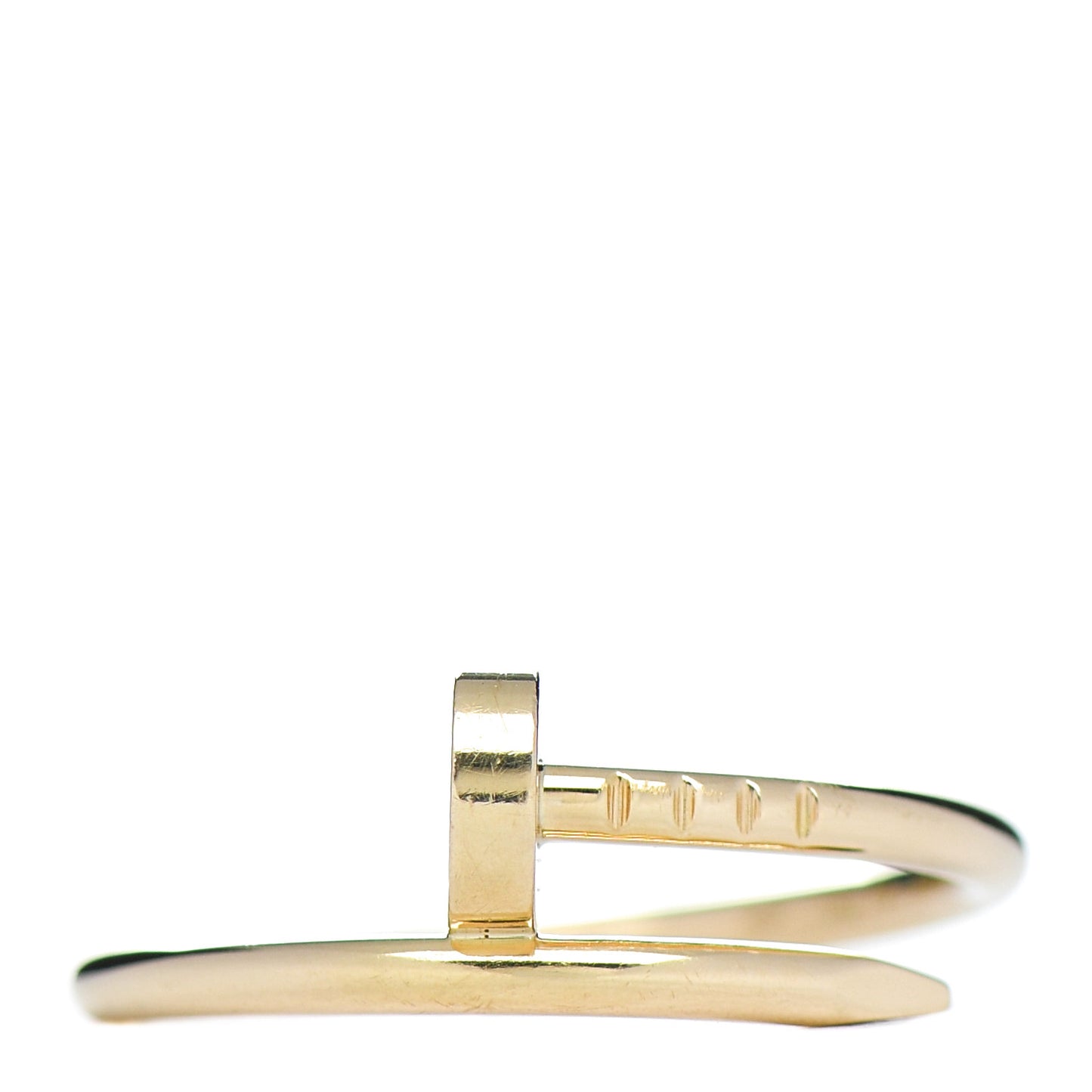 18K Yellow Gold Small Juste Un Clou Ring 55 7.25
