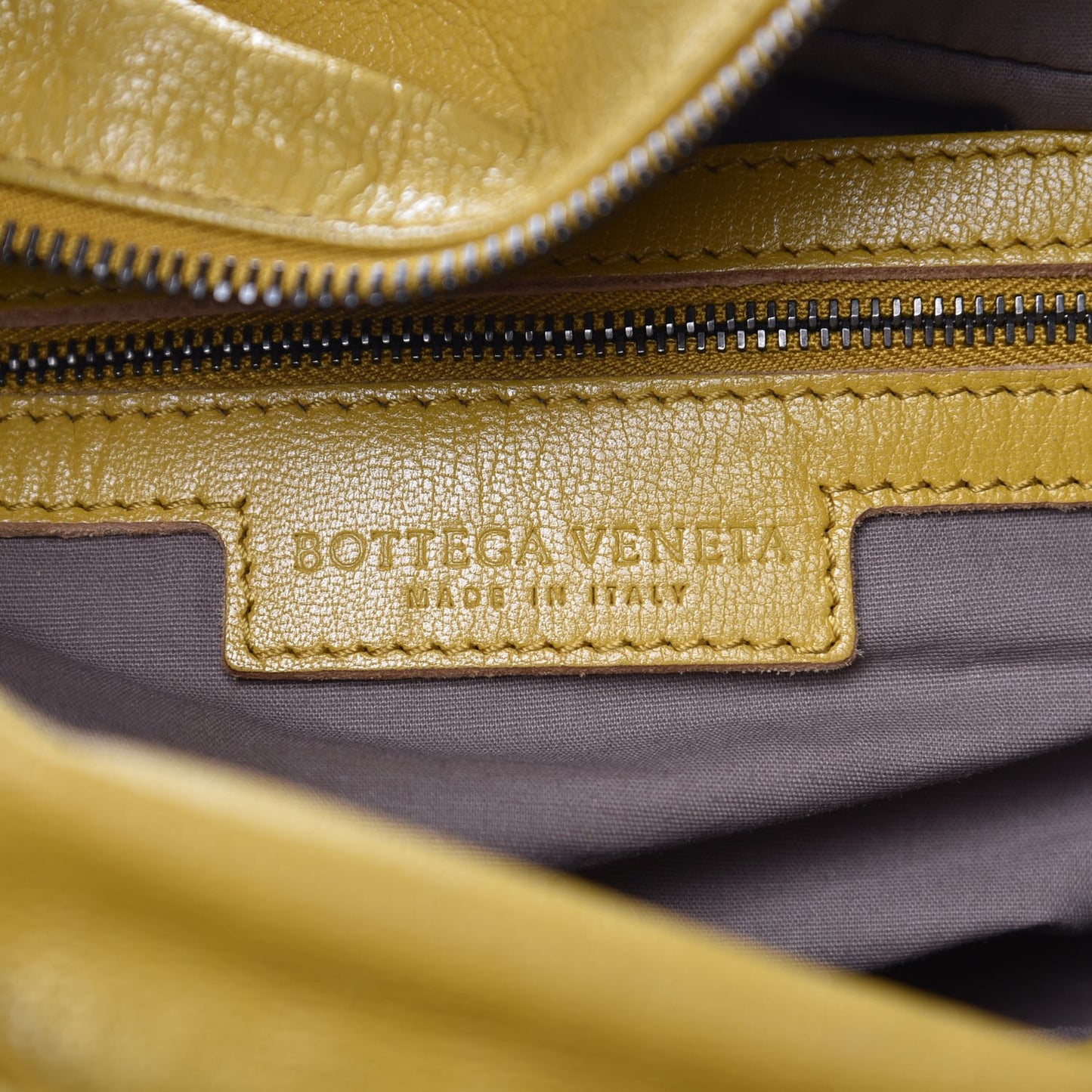 Nappa Intrecciato Large Knot Hobo Moutarde