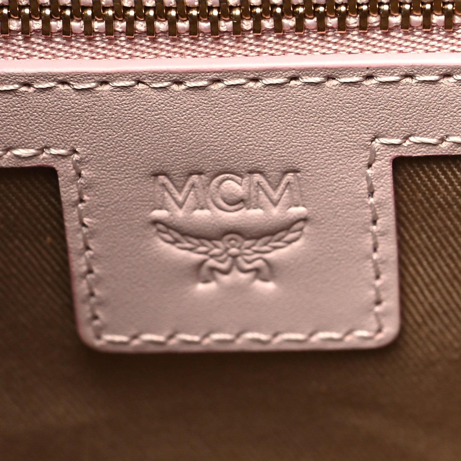 MCM Visetos Medium Aren Hobo Powder Pink 6 of 10