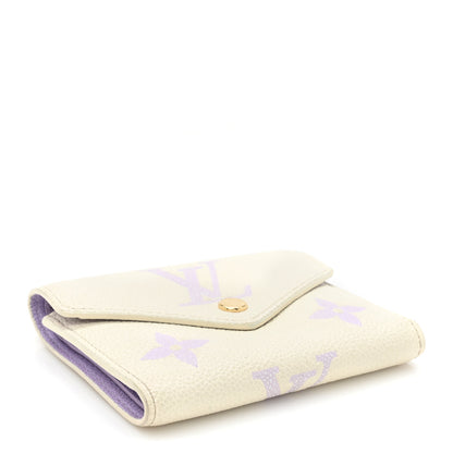 Louis Vuitton Empreinte Monogram Giant Victorine Wallet Latte Bubble Tea 4 of 10